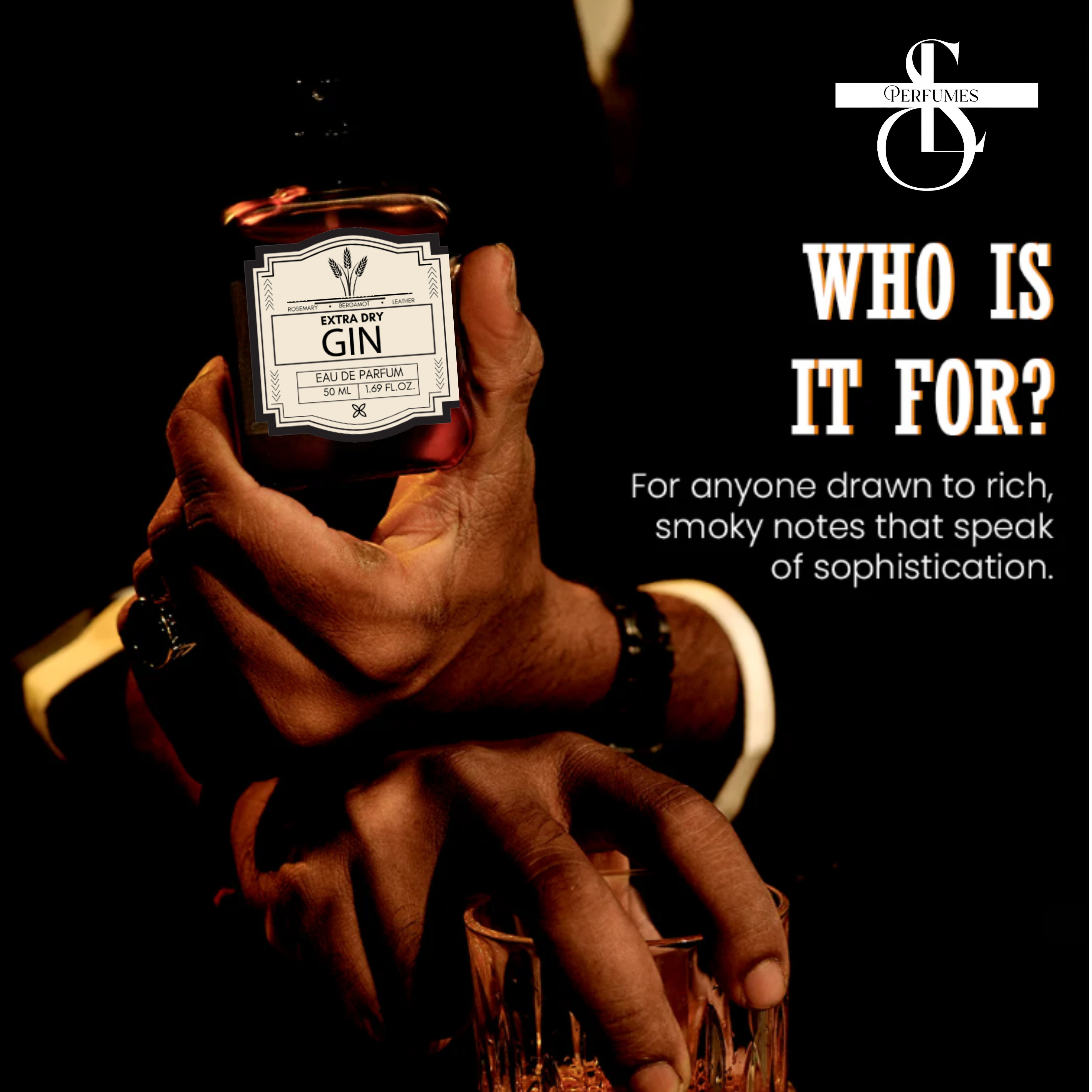 Extra Dry Gin Perfume | Rich Perfumes | Bold and Addictive Fragrance | 50ml
